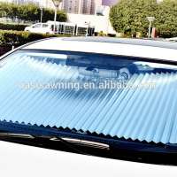 Durable Car Sunshade Curtains Roll Car Glass Window Curtains Sunscreen Car Sunshade