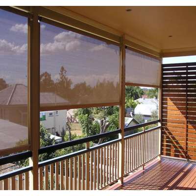 Shutter Waterproof Zip Tract Remote Customized Outdoor Hot Selling Custom Made Design Decorative Roller ondoor Shades